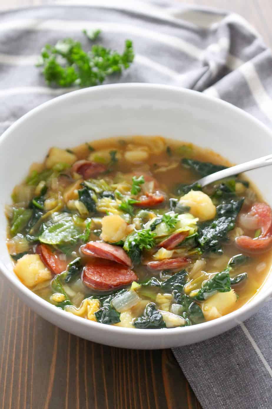 Sweet Potato Sausage Soup