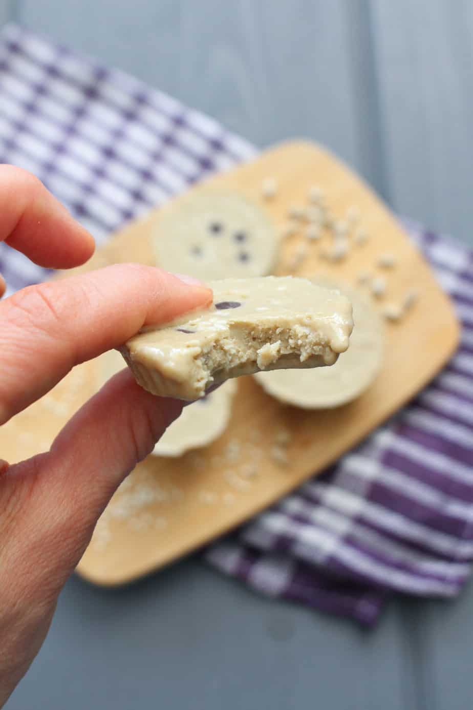 Easy Seed Cycling Tahini Fudge | Frugal Nutrition #sugarfree