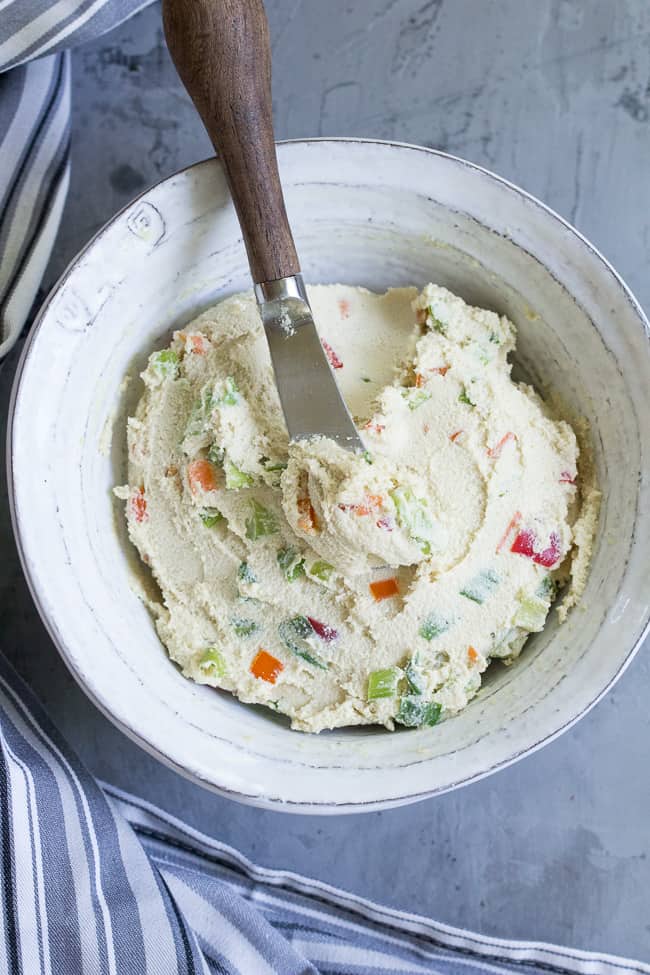 veggie-cream-cheese-4 paleo running momma