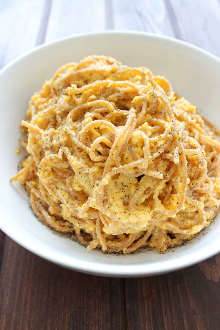 Creamy Butternut Squash Pasta with Macadamia Ricotta | Frugal Nutrition