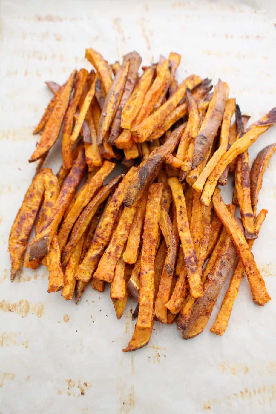 Spicy Baked Sweet Potato Fries | Frugal Nutrition