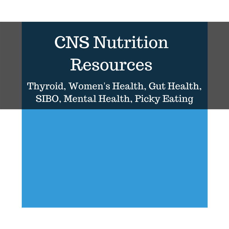 CNS Nutrition Resources