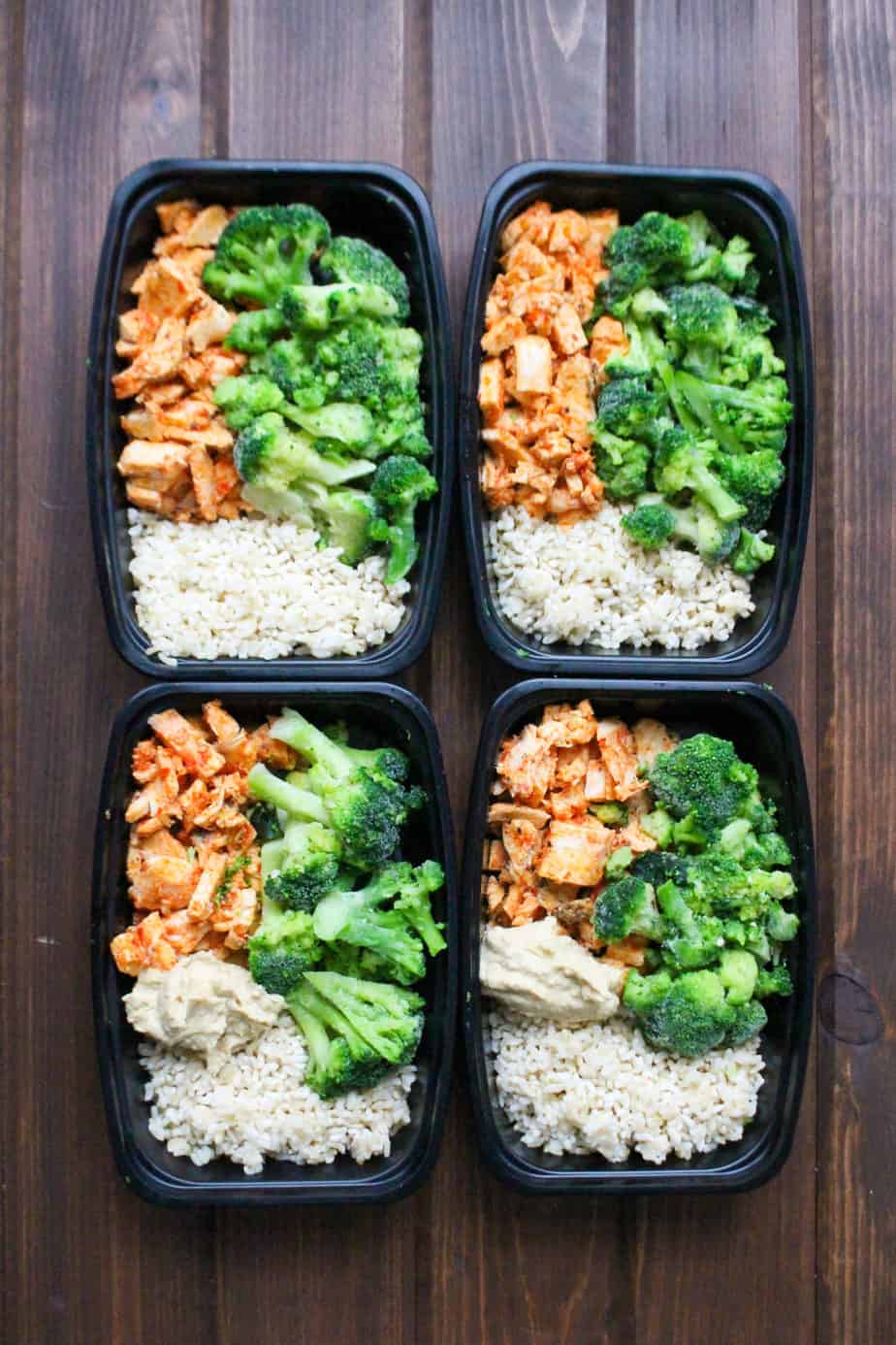 Harissa Chicken Rice Bowl Frozen Meal Prep Containers | Frugal Nutrition