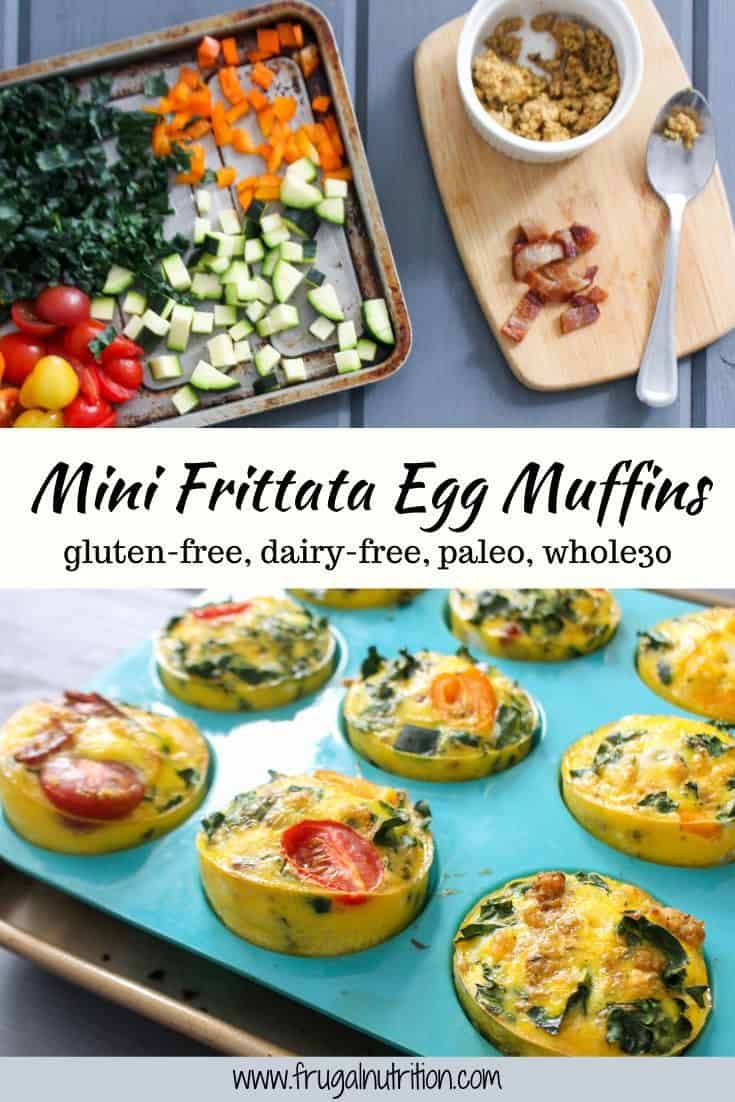 Mini Frittata Egg Muffins _ Frugal Nutrition