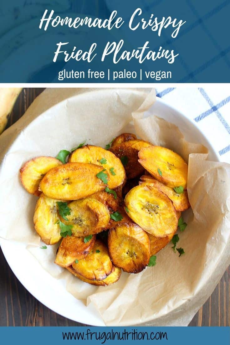 Homemade Crispy Fried Plantains