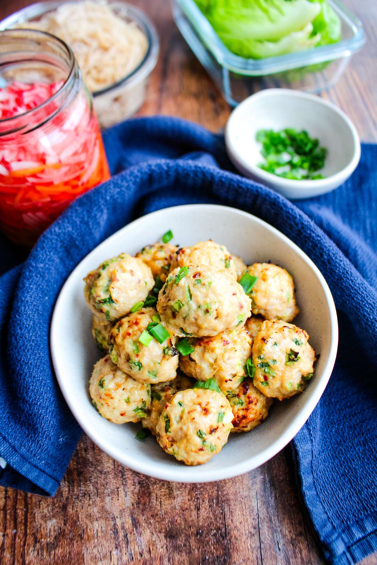 Delicious Miso Meatballs - Easy Apps!