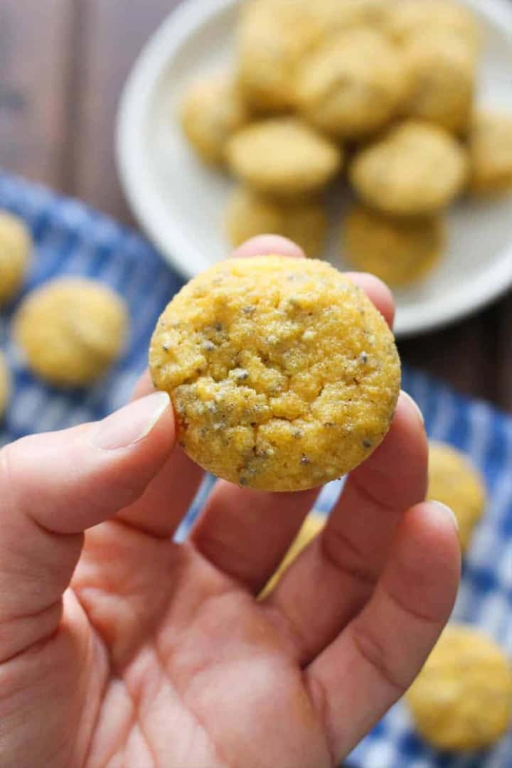 Lemon Chia Seed Muffins (GlutenFree, Paleo) Frugal Nutrition