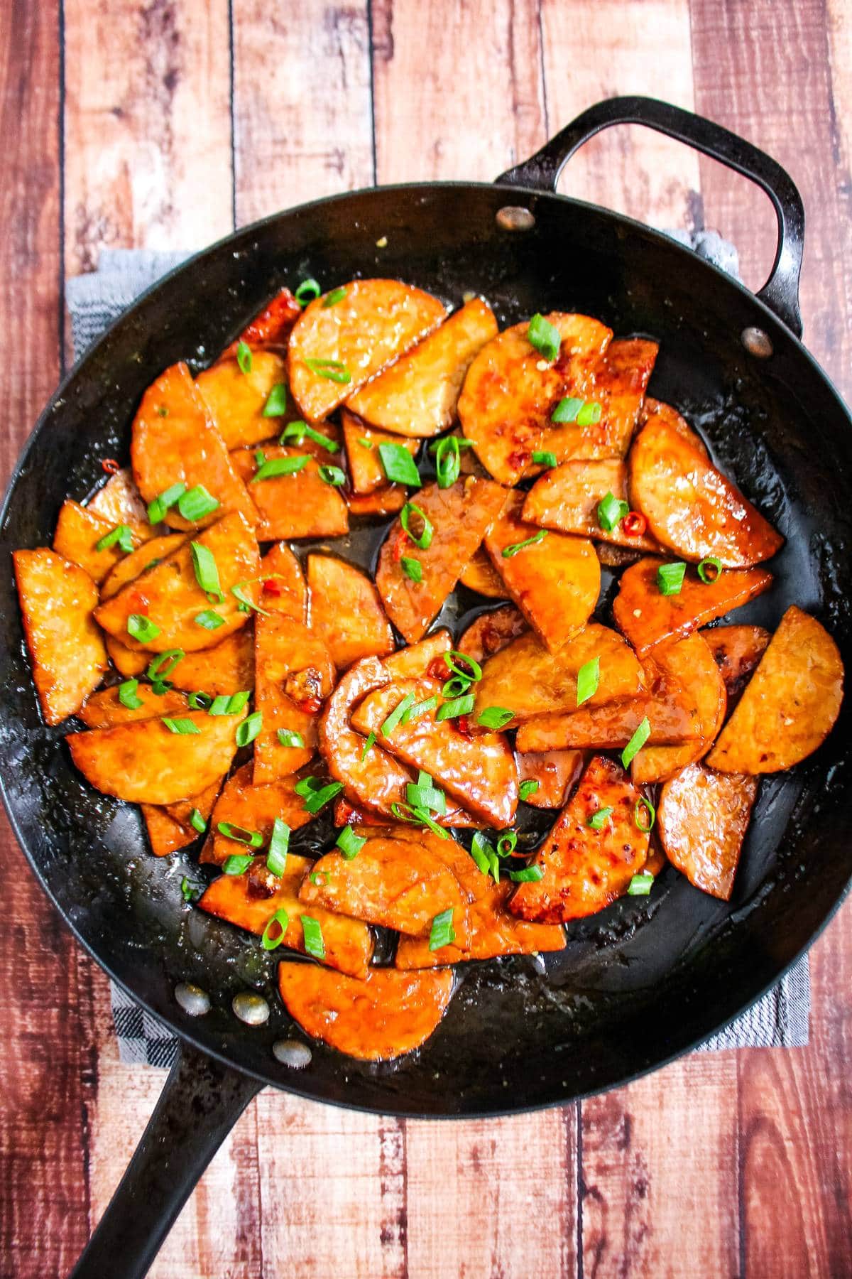 Teriyaki Tempeh | Frugal Nutrition